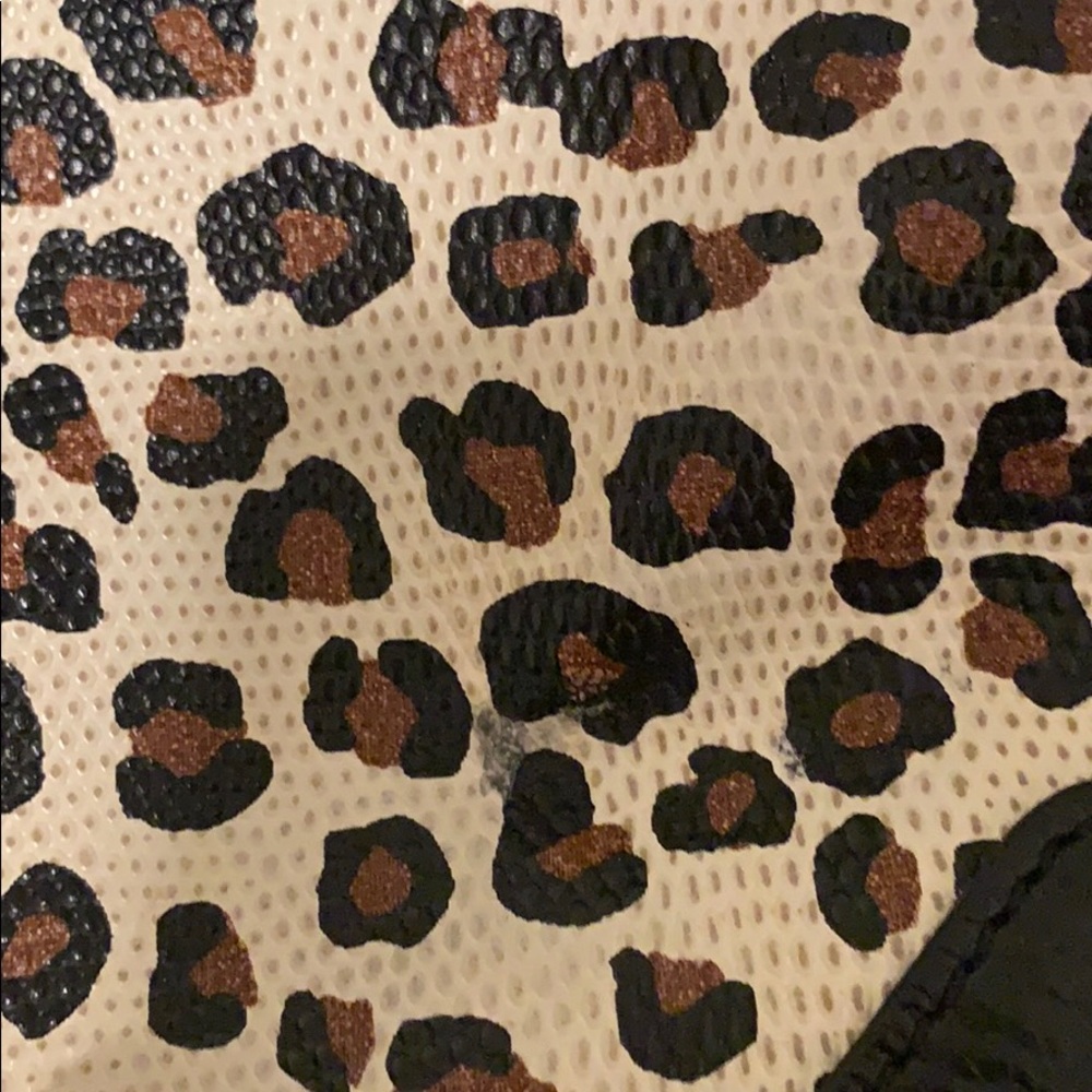 Rebecca Minkoff black and cheetah print bag - Picture 5 of 8